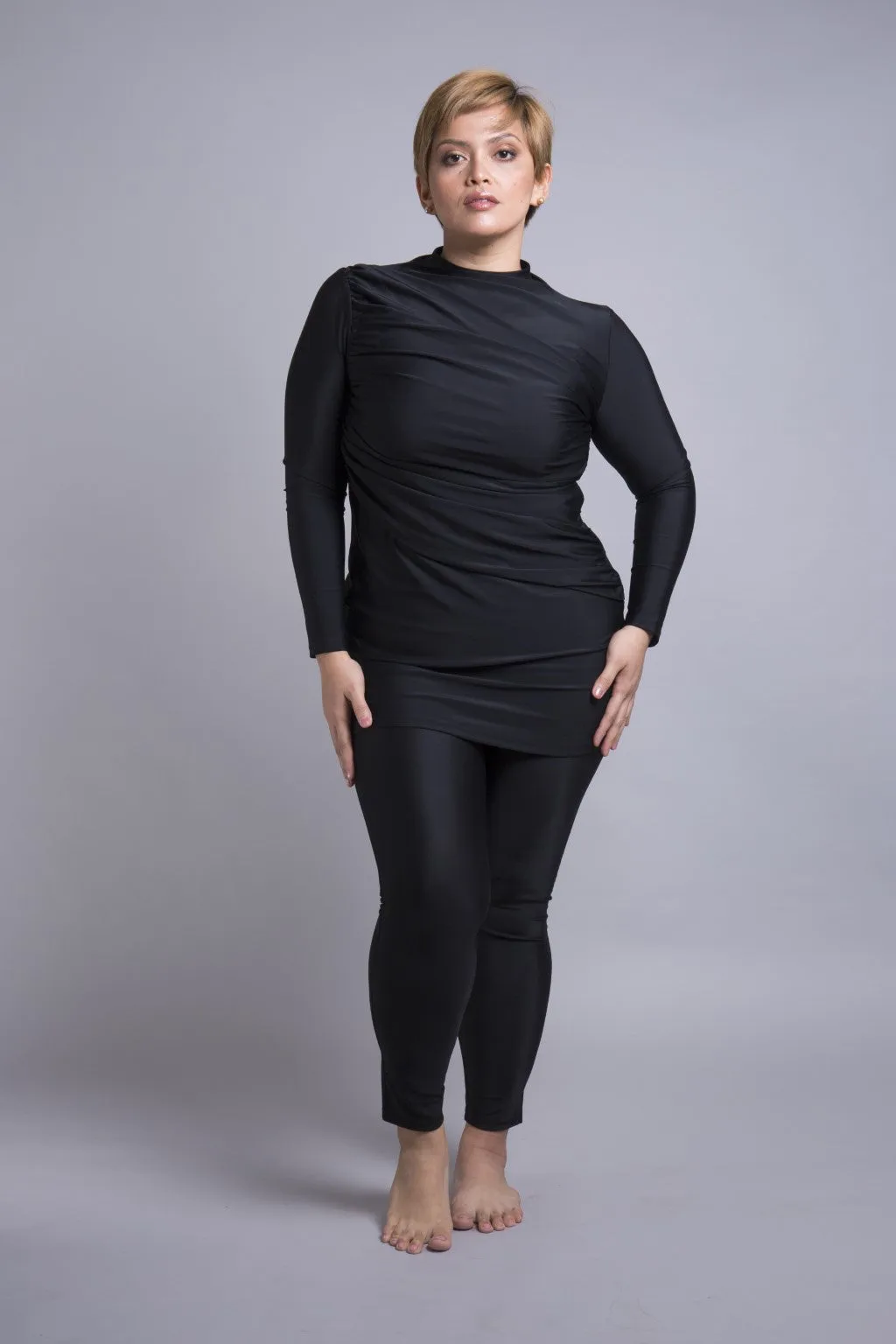 Diana Swim Dress - Black