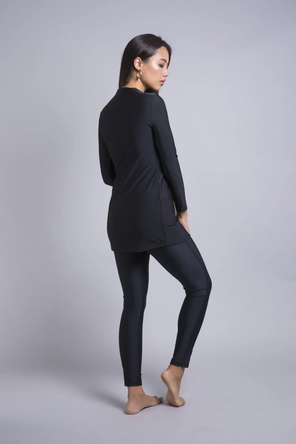 Diana Swim Dress - Black