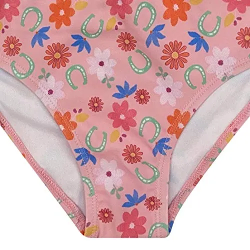 Dreamwave Girls' Spirit Two Piece Swimsuit Bathing Suit Bathingsuit 6X
