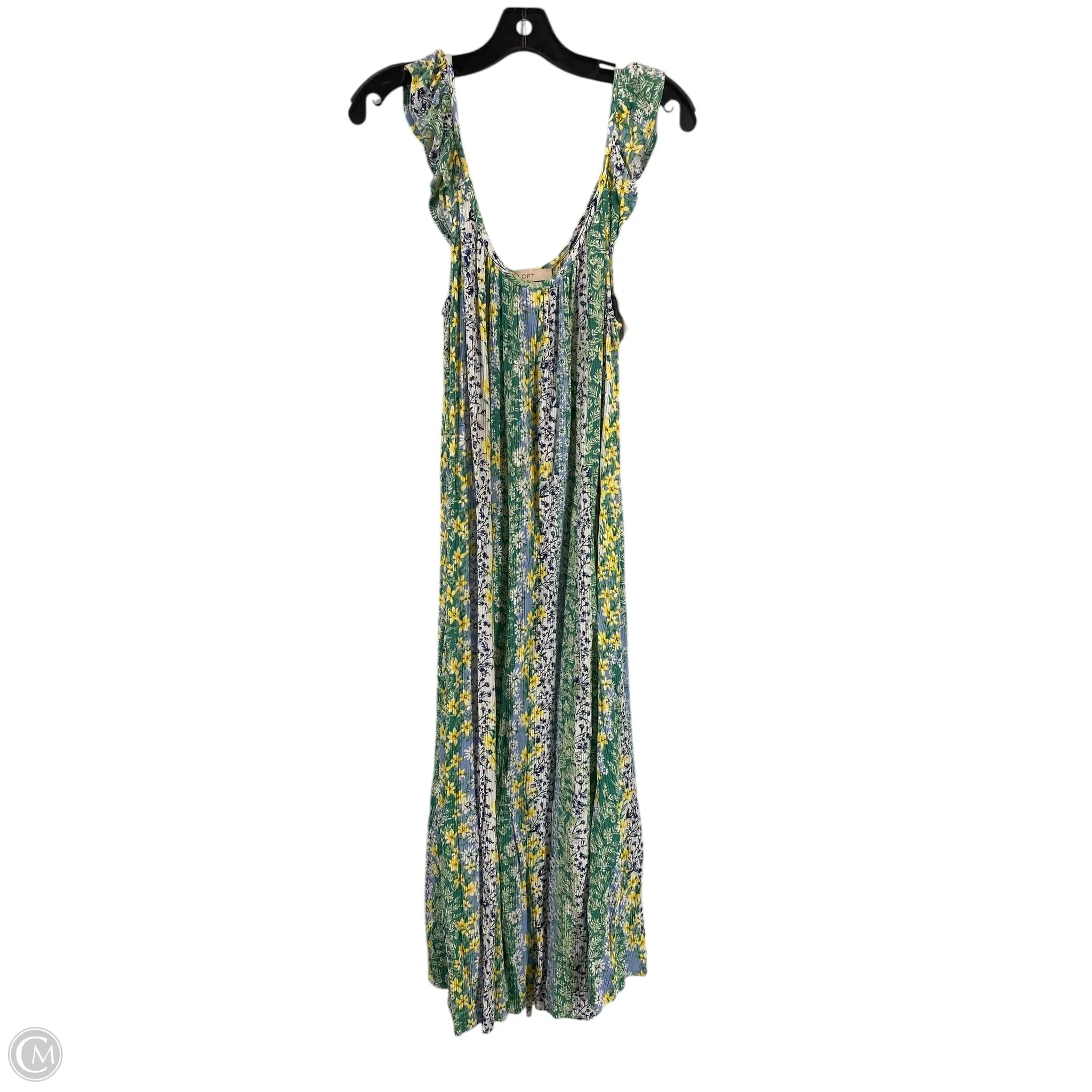 Dress Casual Maxi By Loft In Floral Print, Size: S