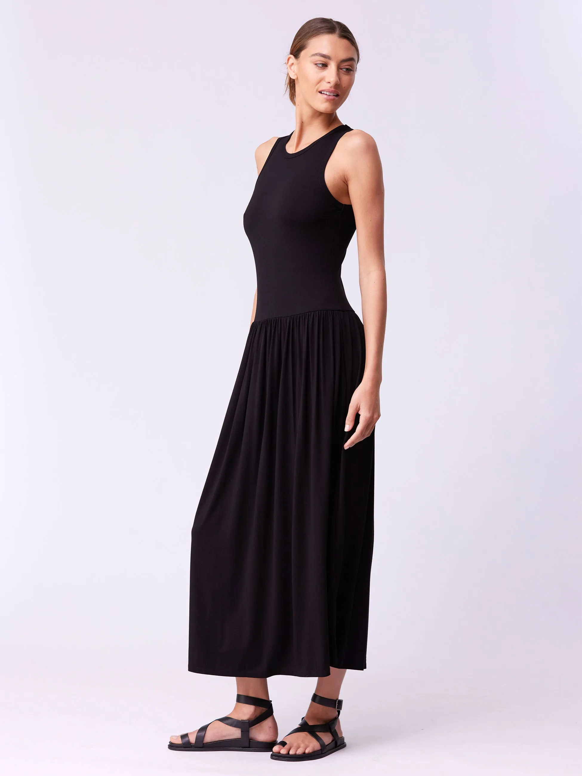 Essential Maxi Dress - Black