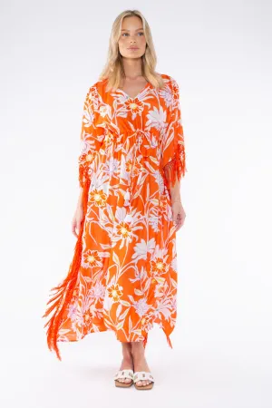 FABIA DRESS - CIMBRONE ARANCIA