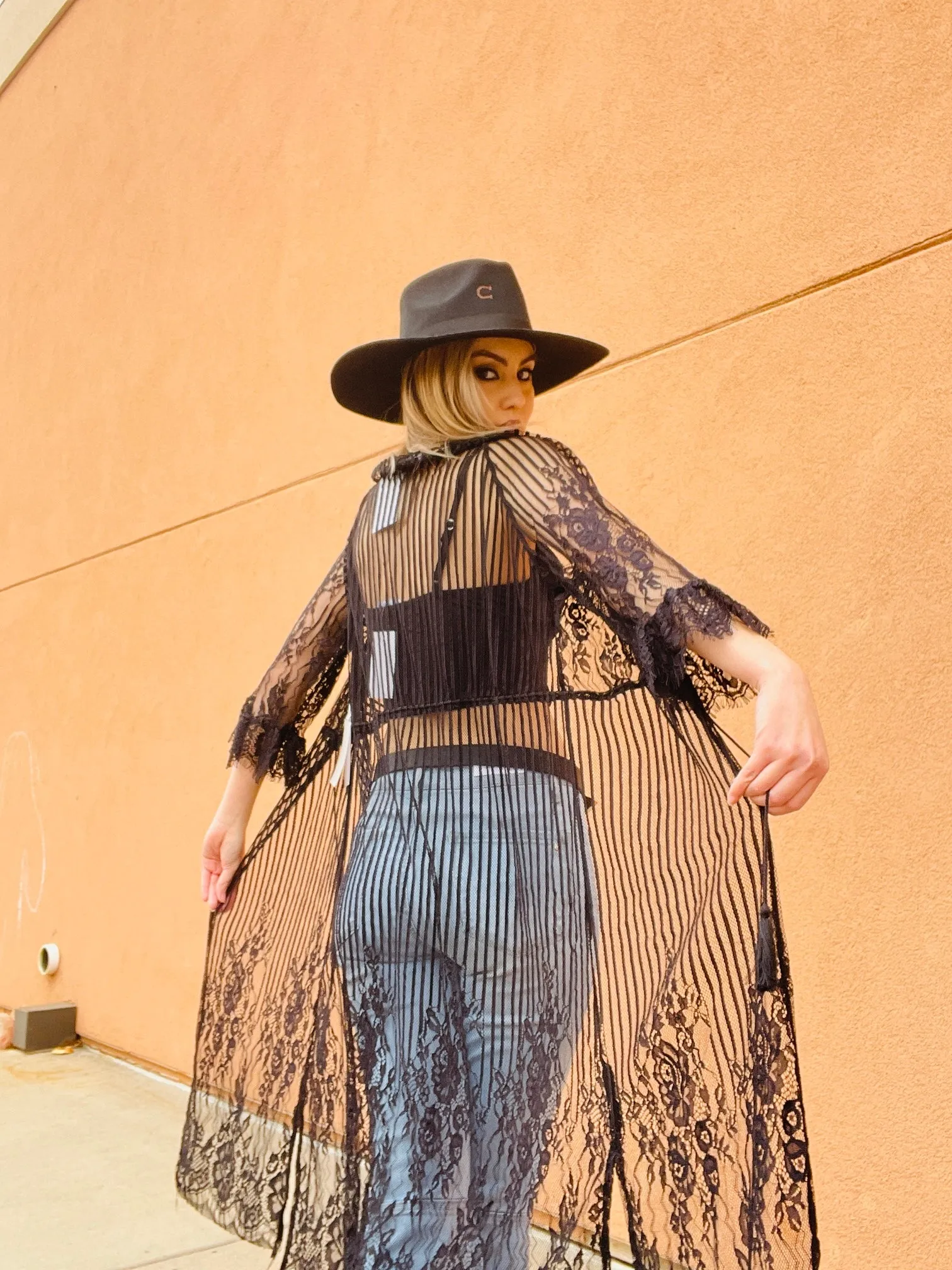 Fabiola Black Cardigan