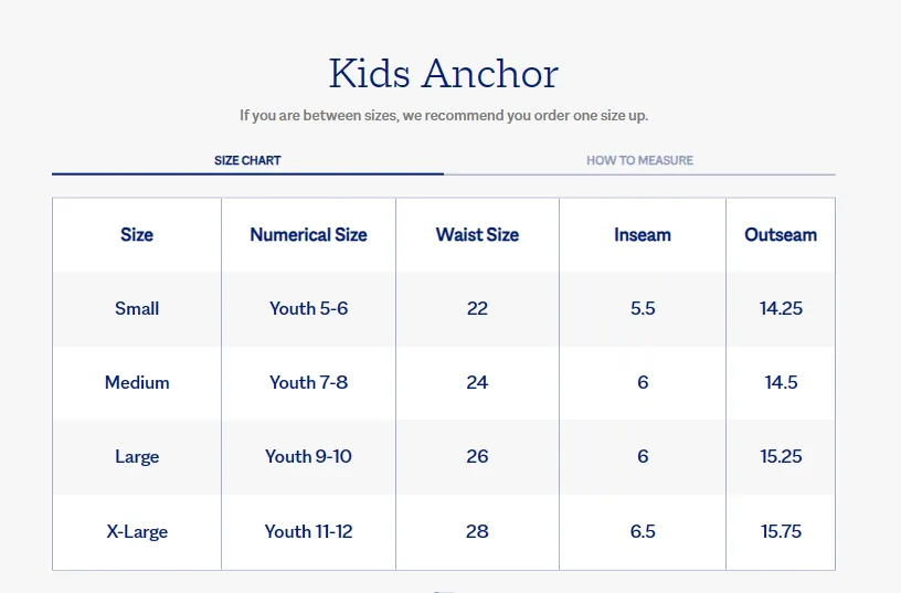 Fair Harbor Kids Anchor - Navy Sailboats