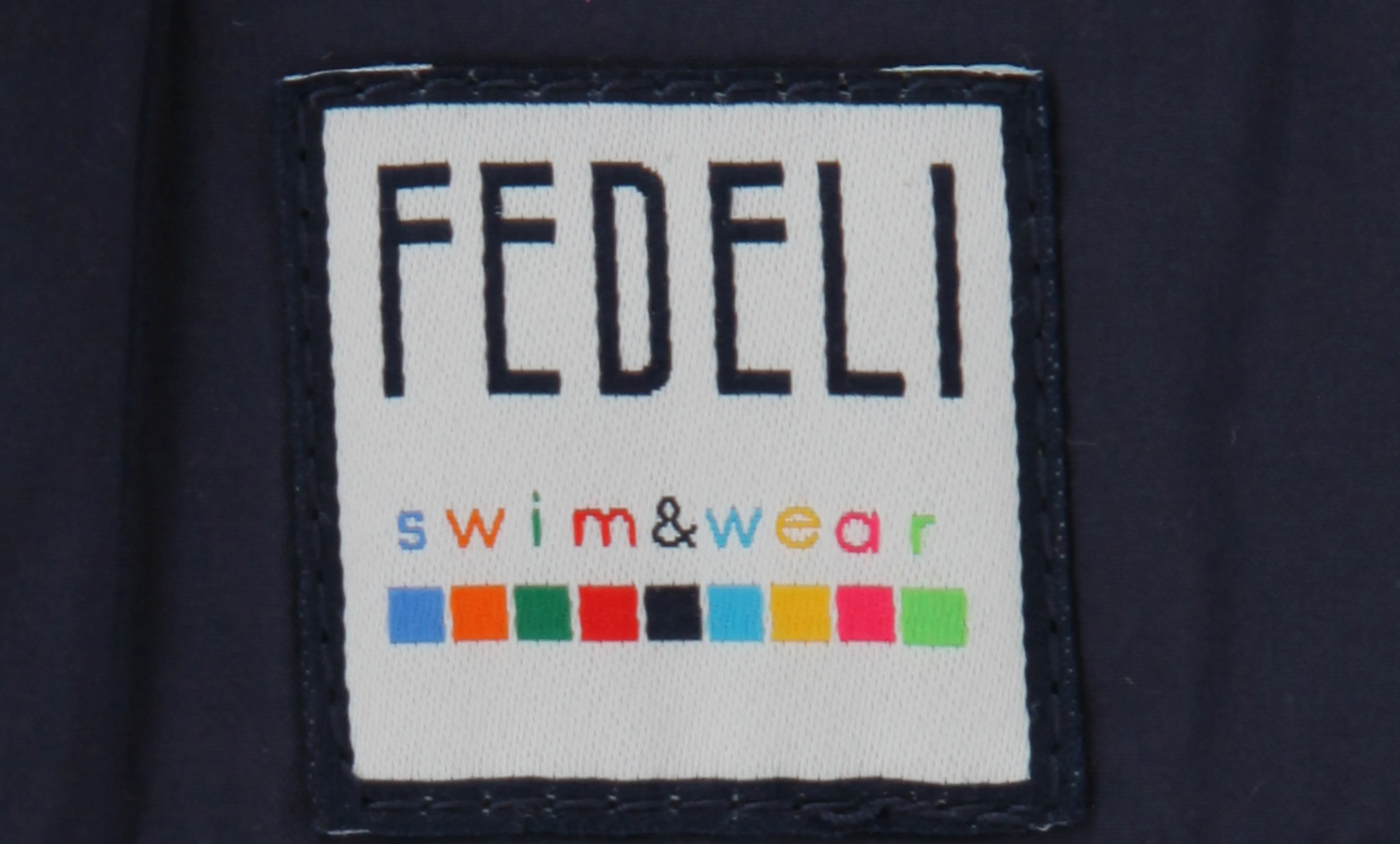 Fedeli Navy Blue Swim Shorts