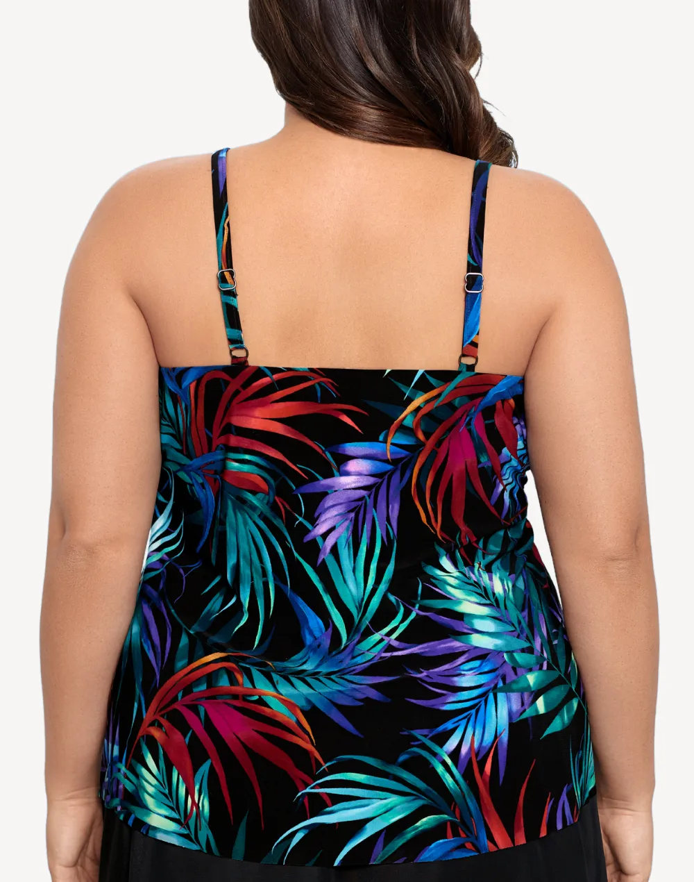 Fern Forest Hank Plus Size Tankini Top