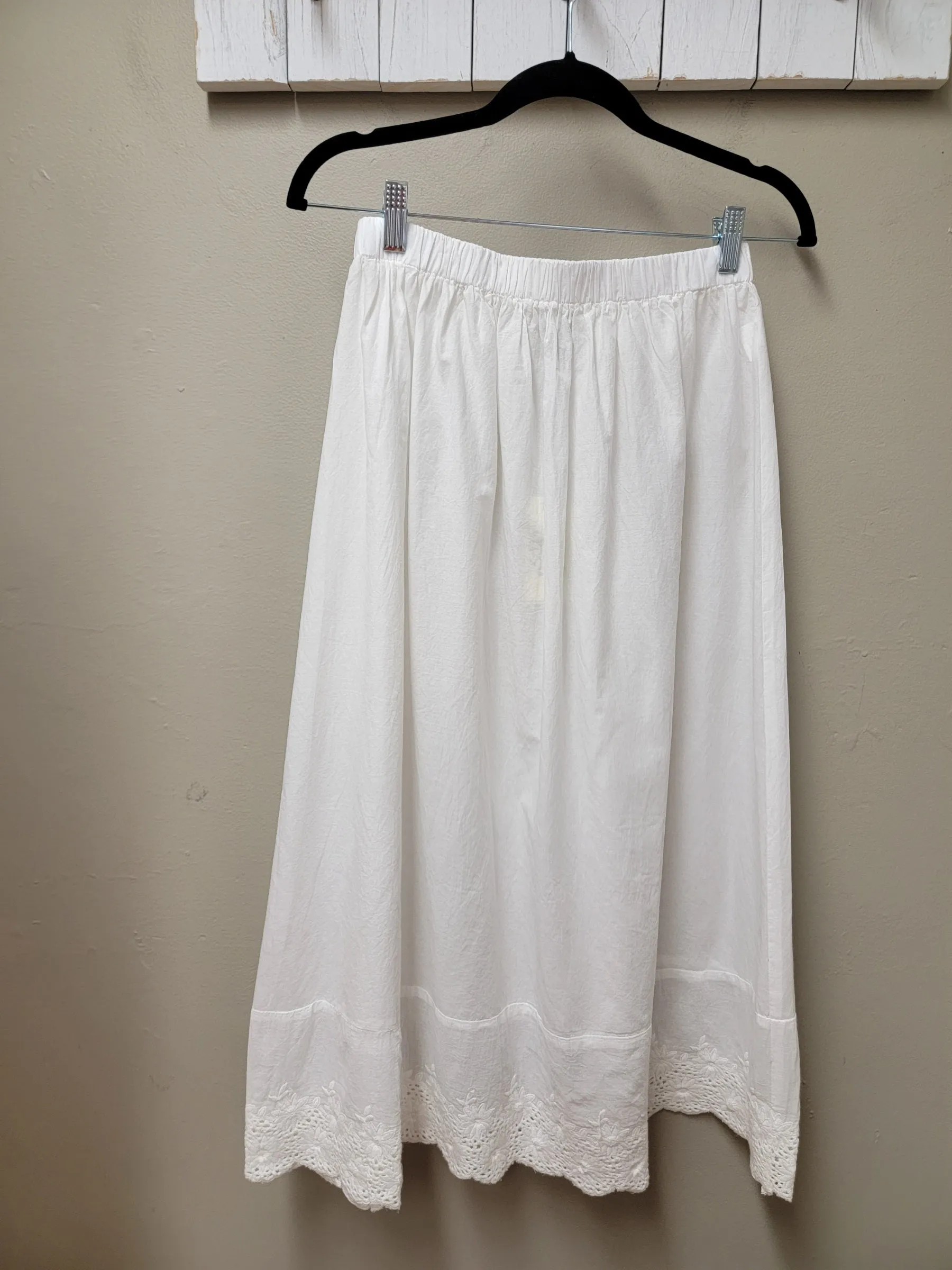 FINAL SALE WAS $64.99  3 Color Ways - Adorable Skirt with Eyelet Trim