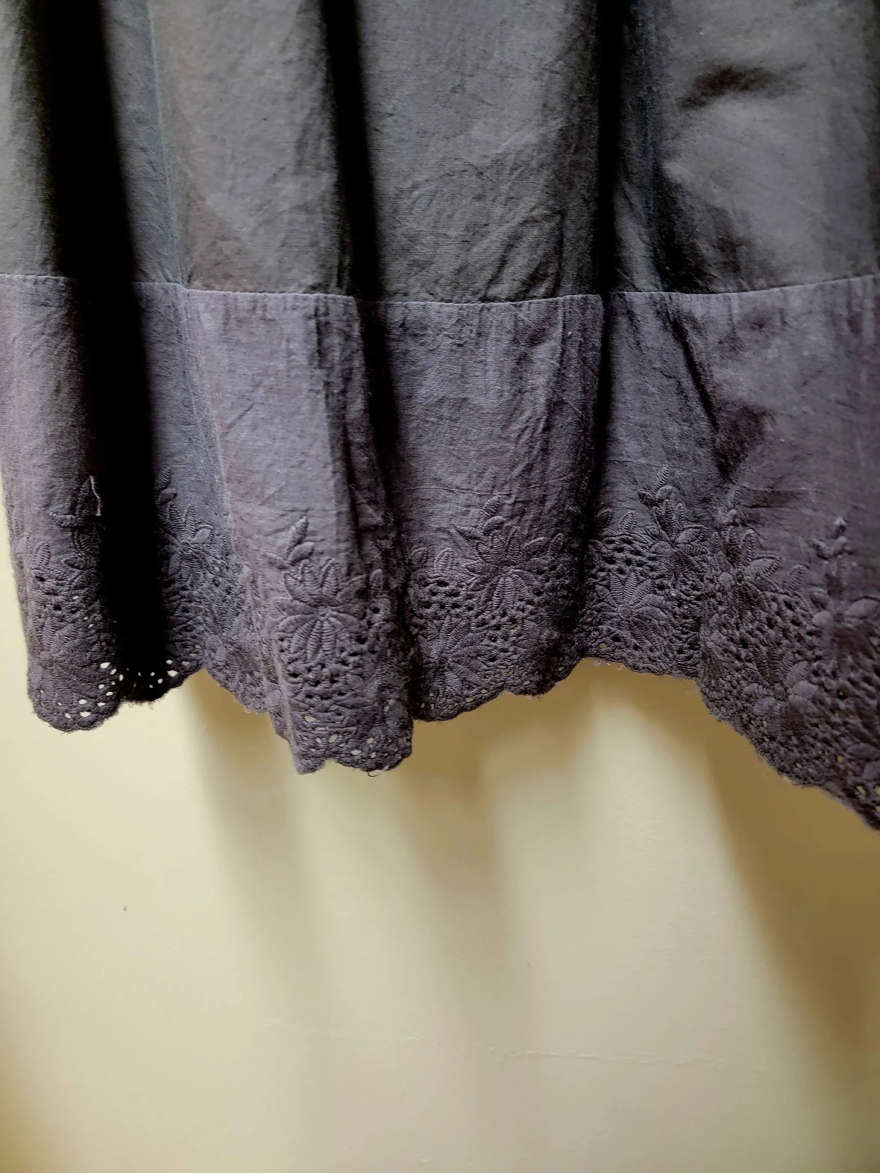 FINAL SALE WAS $64.99  3 Color Ways - Adorable Skirt with Eyelet Trim