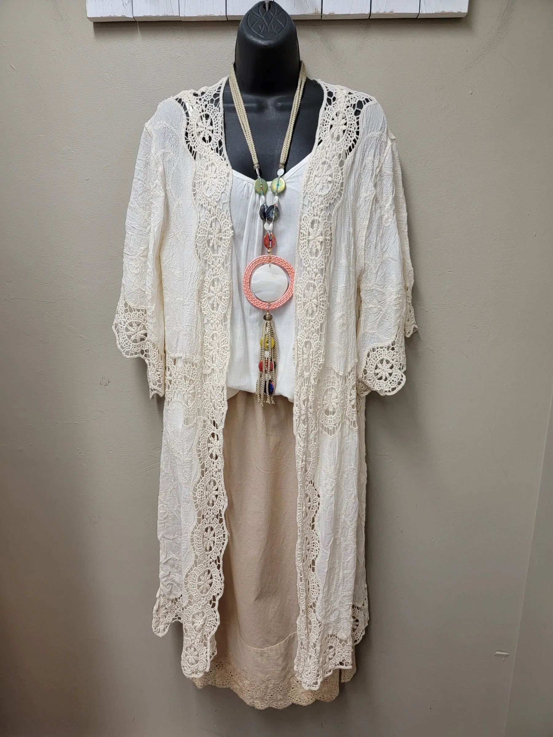 FINAL SALE WAS $64.99  3 Color Ways - Adorable Skirt with Eyelet Trim