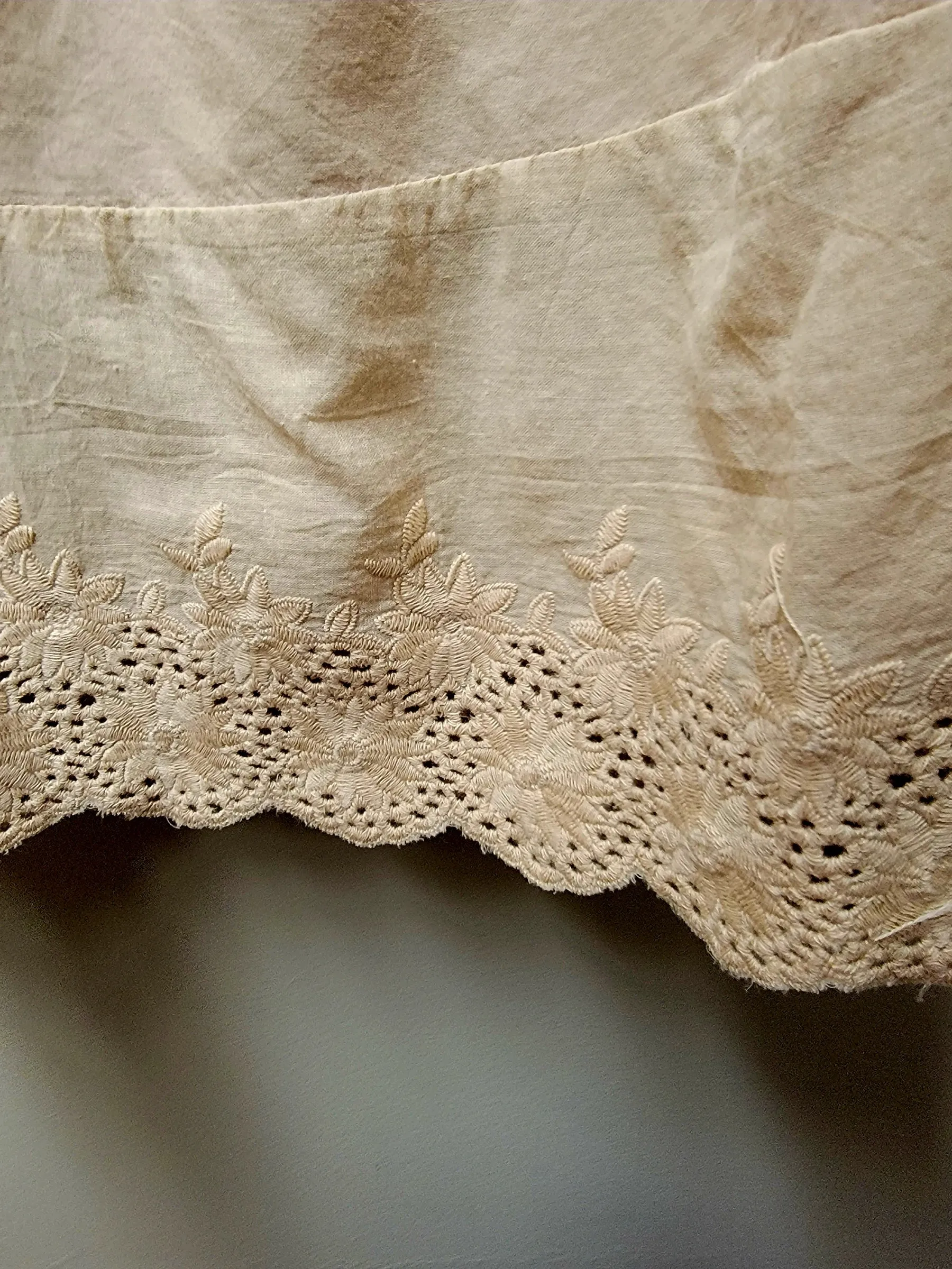 FINAL SALE WAS $64.99  3 Color Ways - Adorable Skirt with Eyelet Trim