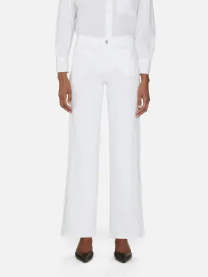 FRAME Le Slim Palazzo Modernist Pocket Pant