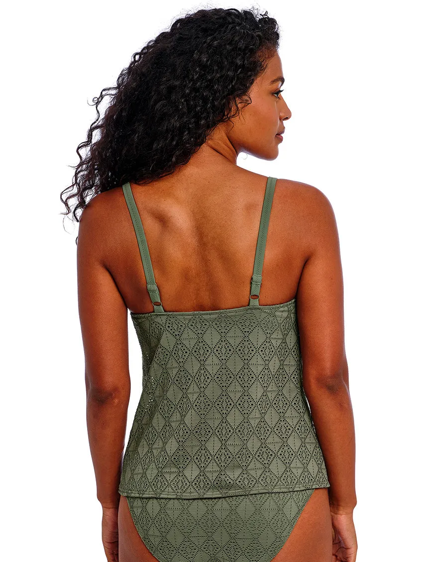 Freya Nomad Nights Plunge Tankini Top