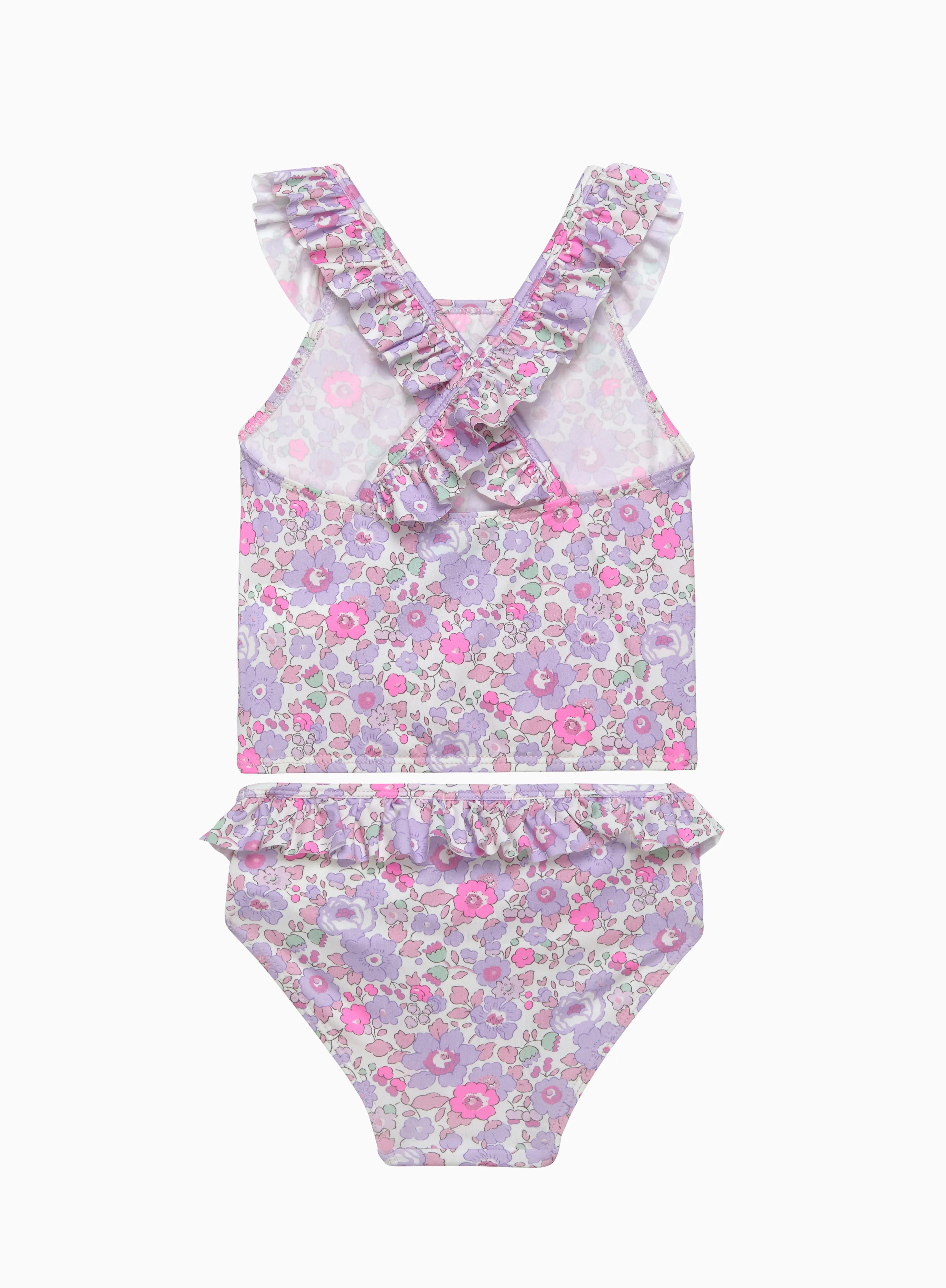 Frill Tankini in Lilac Betsy