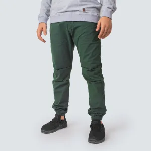 Gabardine Jogger . Green