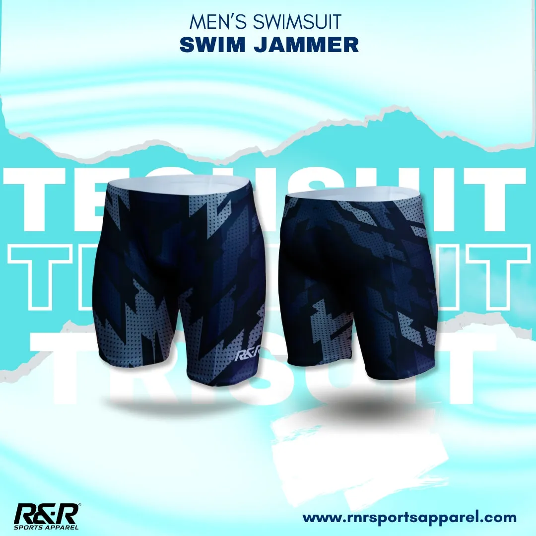 Galactic Nebula Men's Swim Jammer Swimsuit