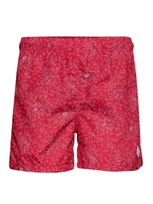 GANT Men's Cardinal Red Dandelion Swim Shorts 921916011 Size M NWT
