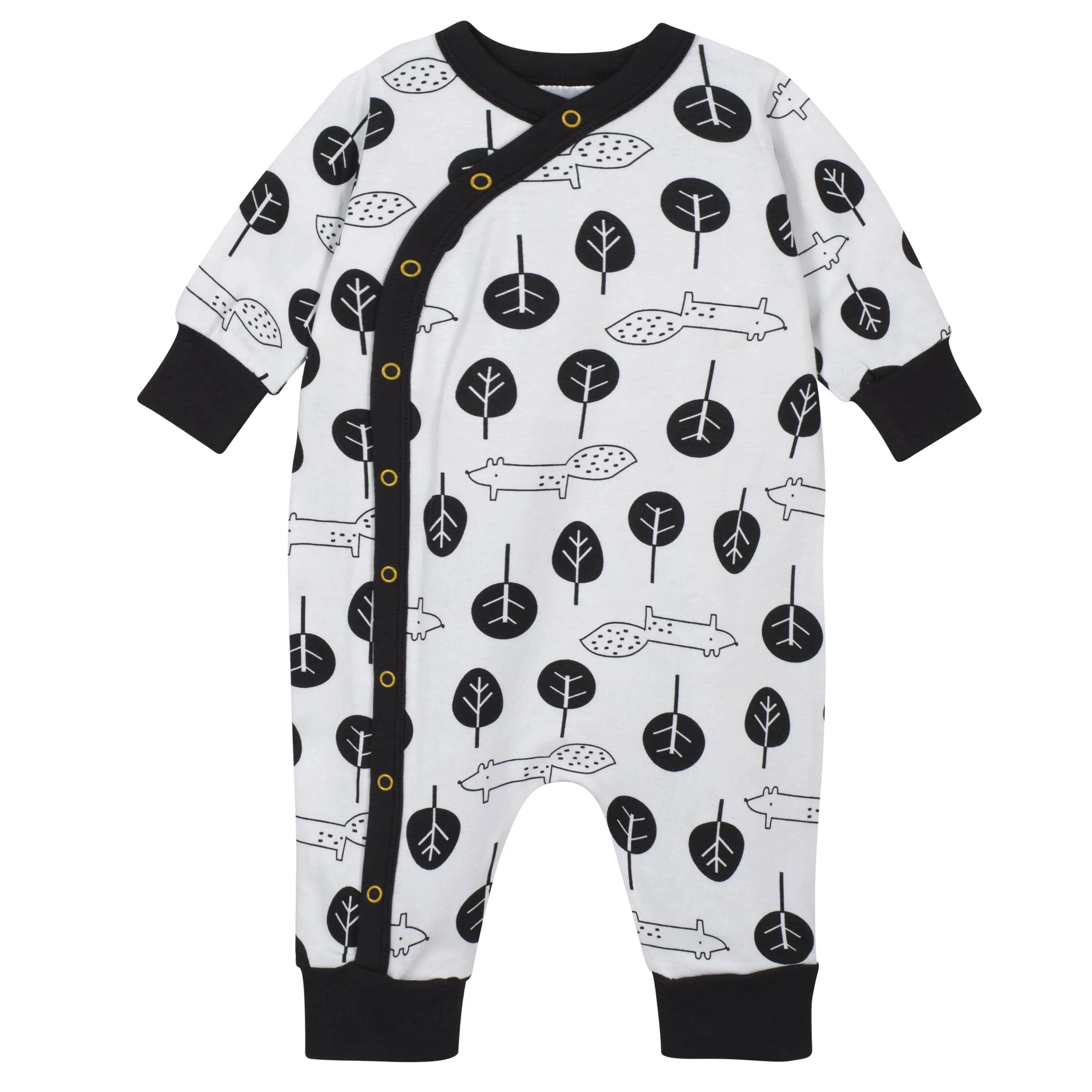 Gerber® 4-Piece Baby Boys Coverall and Cap Gift Set