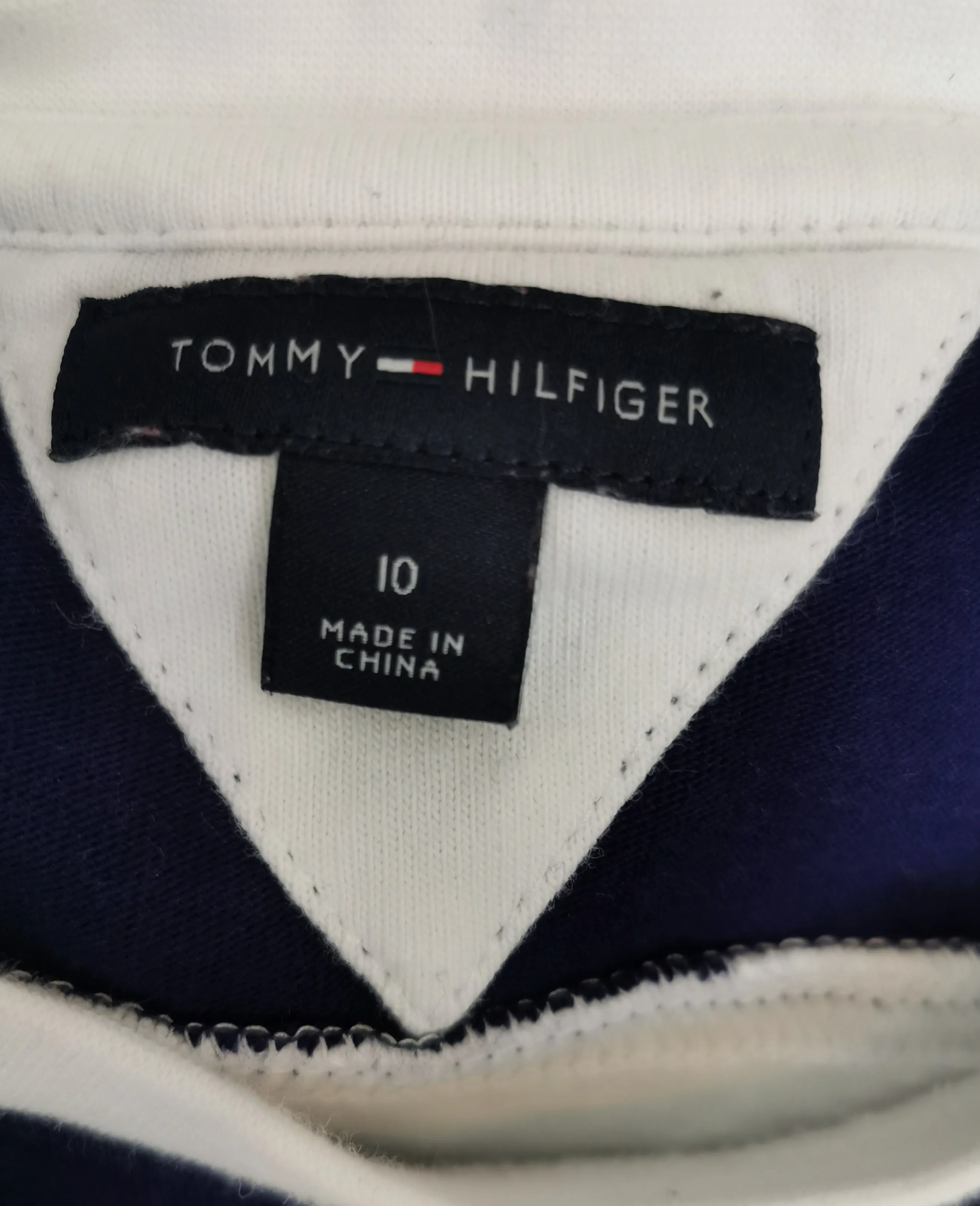 GIRL SIZE 10 YEARS - TOMMY HILFIGER, Long-sleeved Dress EUC B37