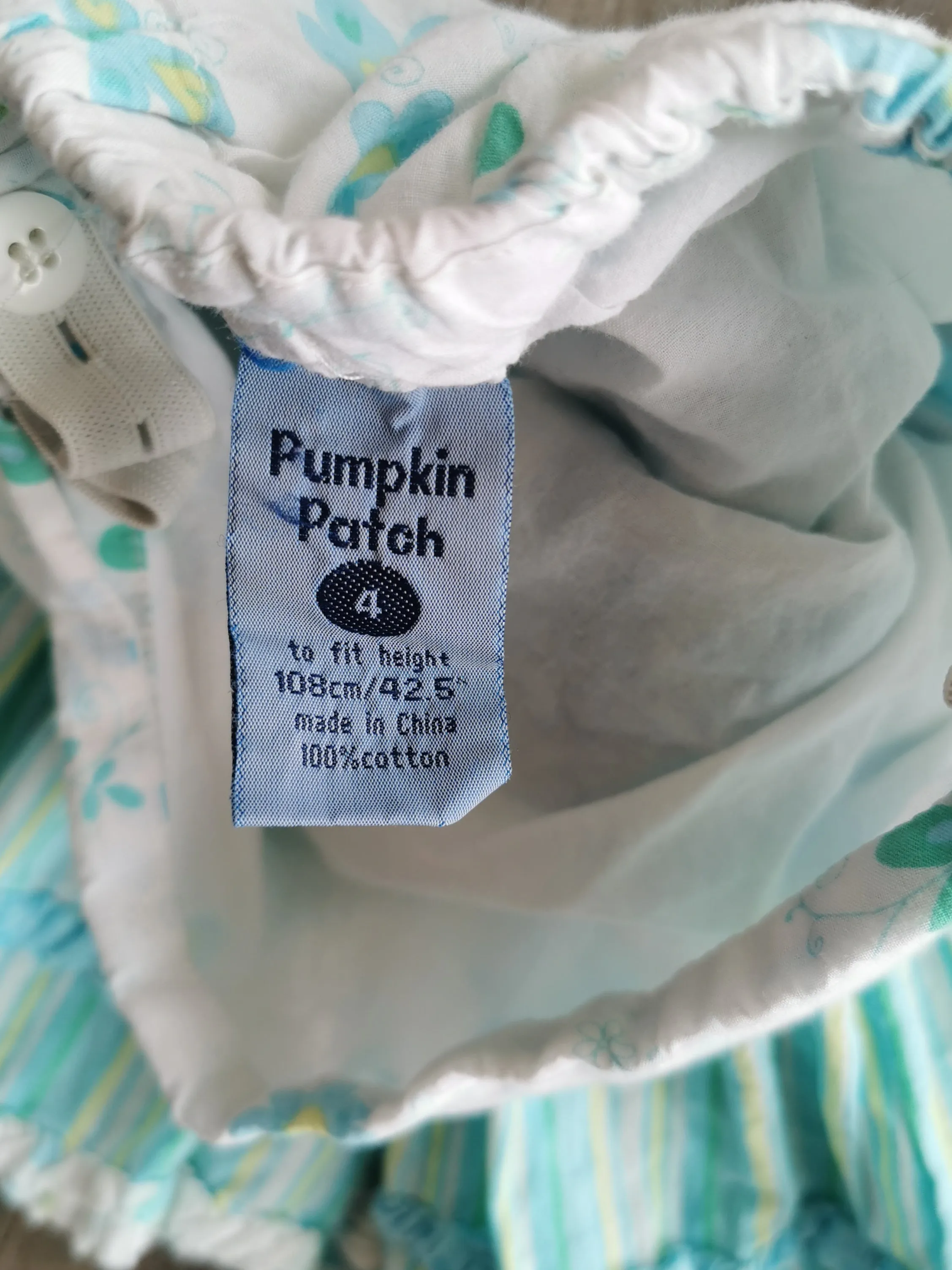 GIRL SIZE 4 YEARS - PUMPKIN PATCH, Bohemian Ruffled Skirt VGUC B52