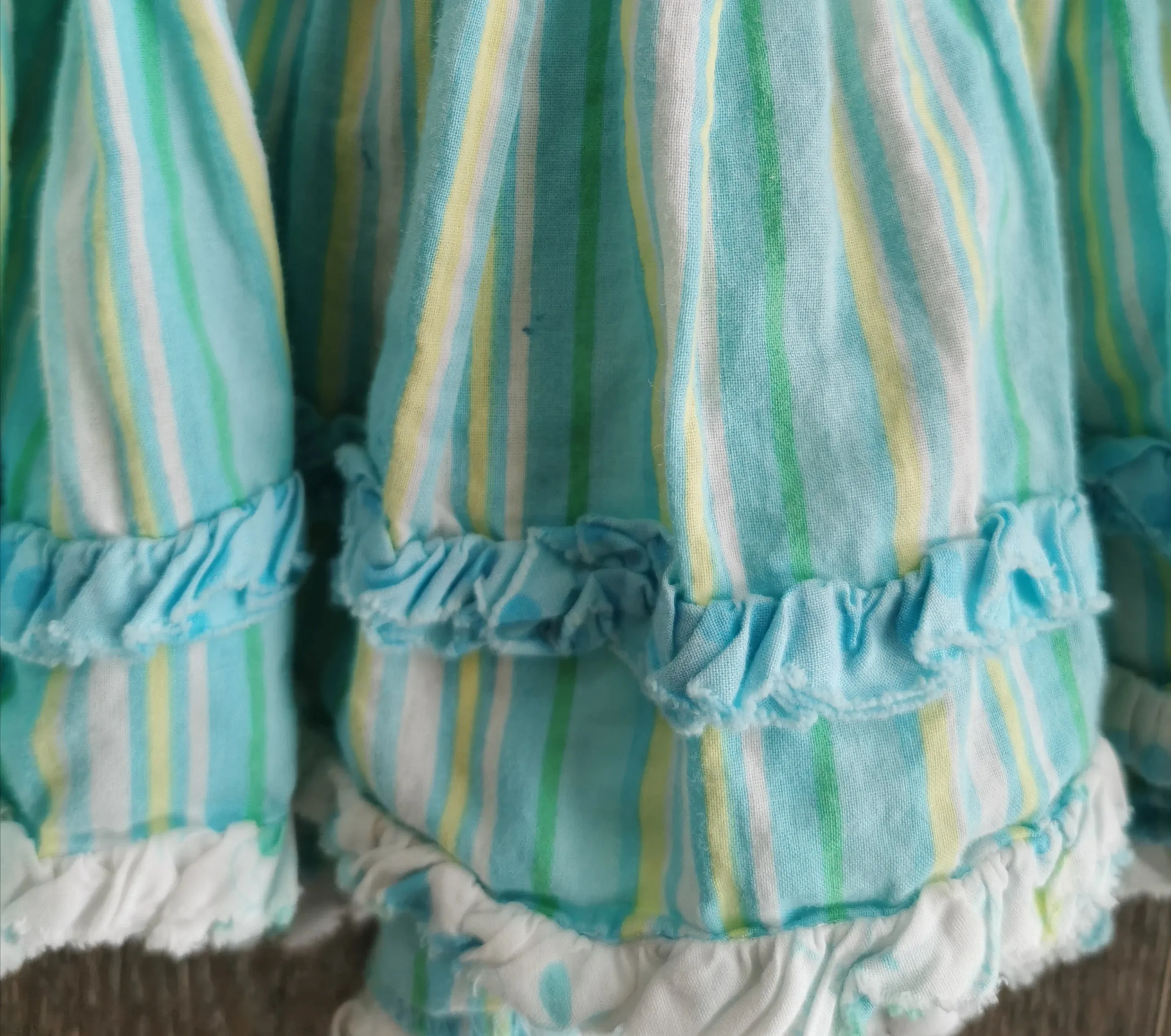 GIRL SIZE 4 YEARS - PUMPKIN PATCH, Bohemian Ruffled Skirt VGUC B52