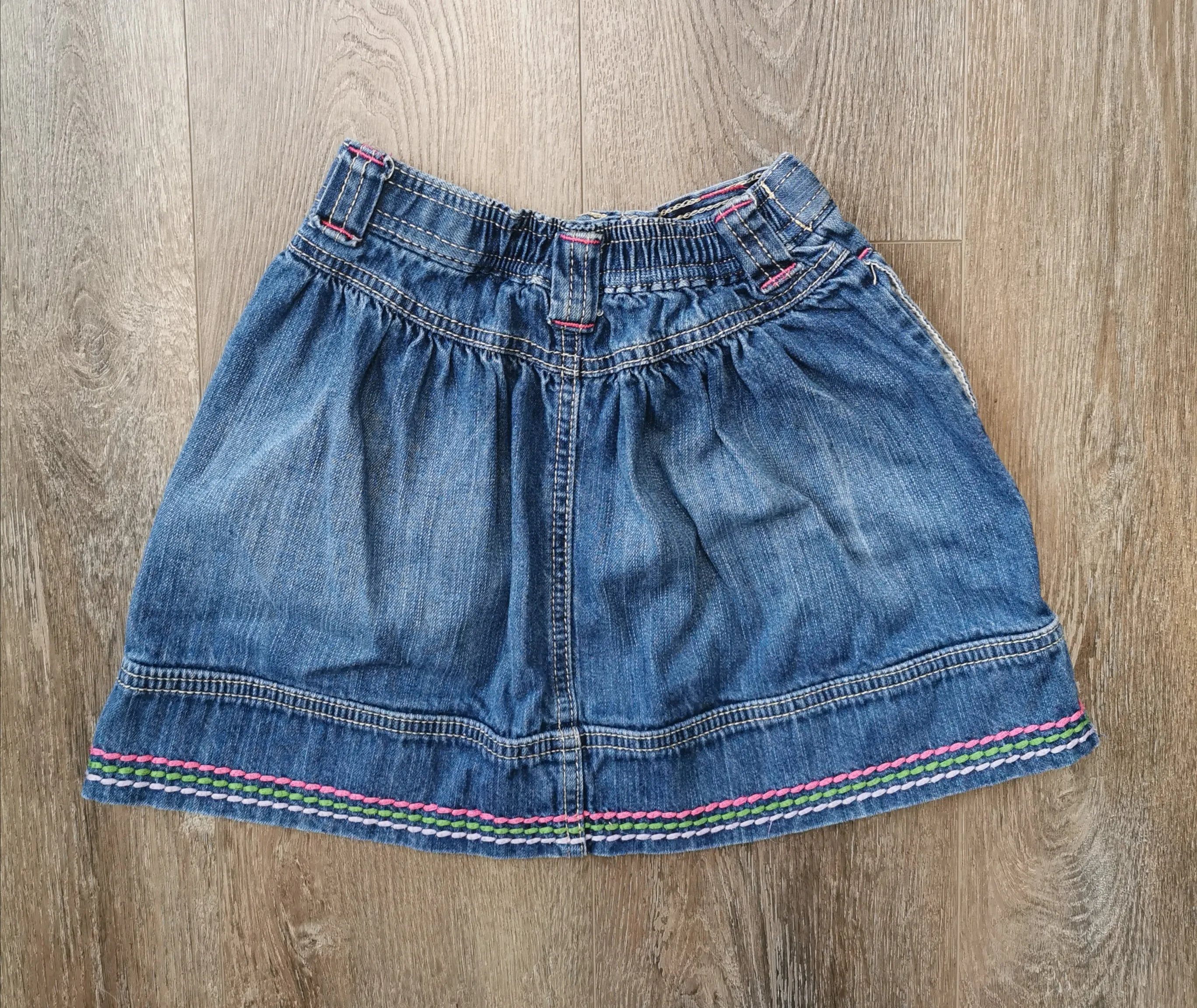GIRL SIZE 6 YEARS - GYMBOREE, Denim Skirt EUC B52