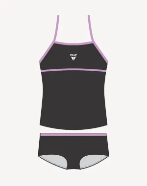 Girls Polyester Tankini Set