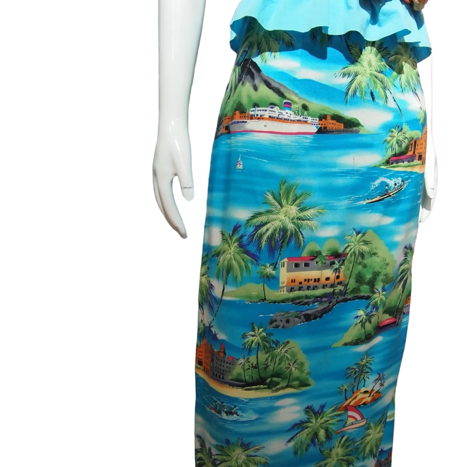 'Hawaiin For The Weekend' Vintage Skirt