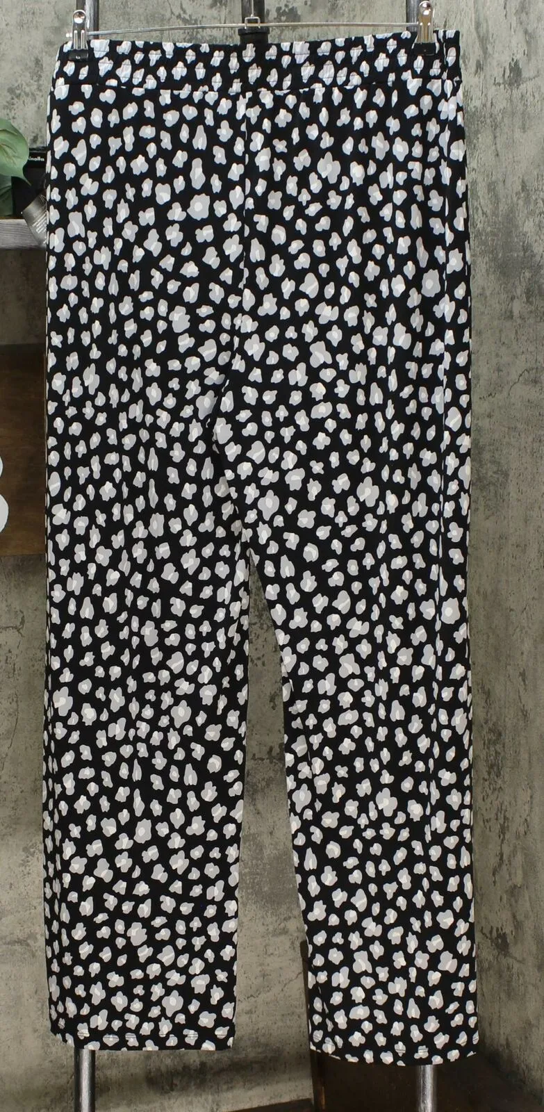 IMAN Women's Plus Size 2 Pack Global Chic Luxury Resort Palazzo Pants