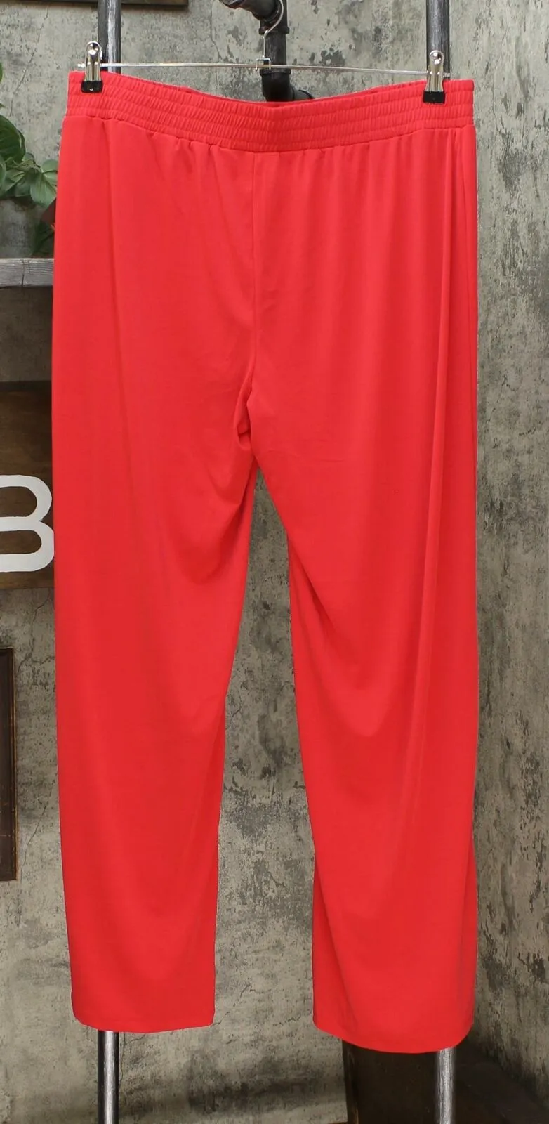 IMAN Women's Plus Size 2 Pack Global Chic Luxury Resort Palazzo Pants
