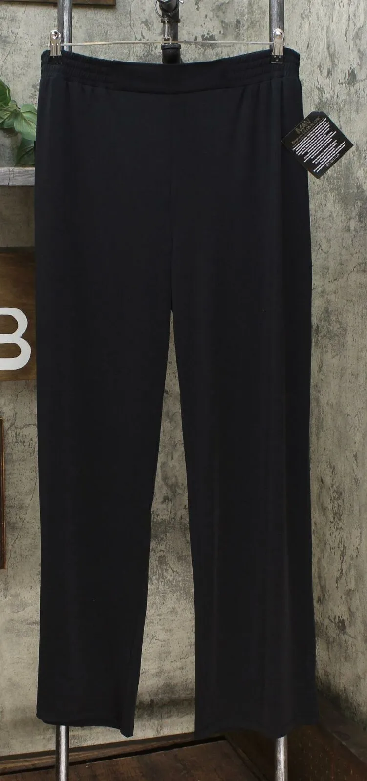 IMAN Women's Plus Size 2 Pack Global Chic Luxury Resort Palazzo Pants