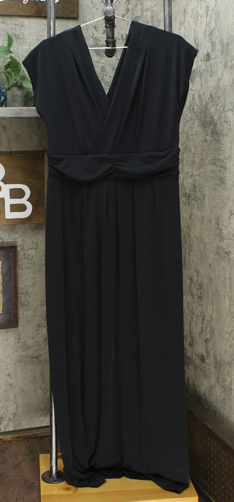 IMAN Women's Tall Boho Chic Maxi Dress With Head Wrap