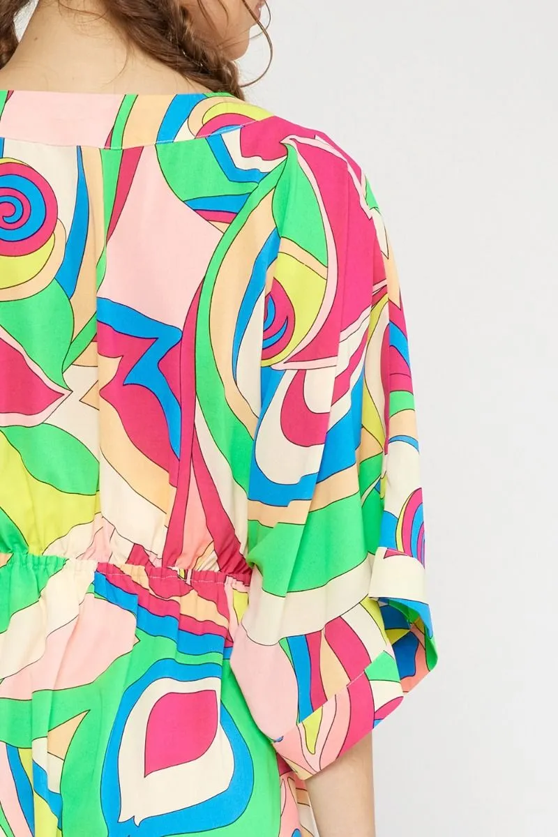INDIE MAXI DRESS - MULTI
