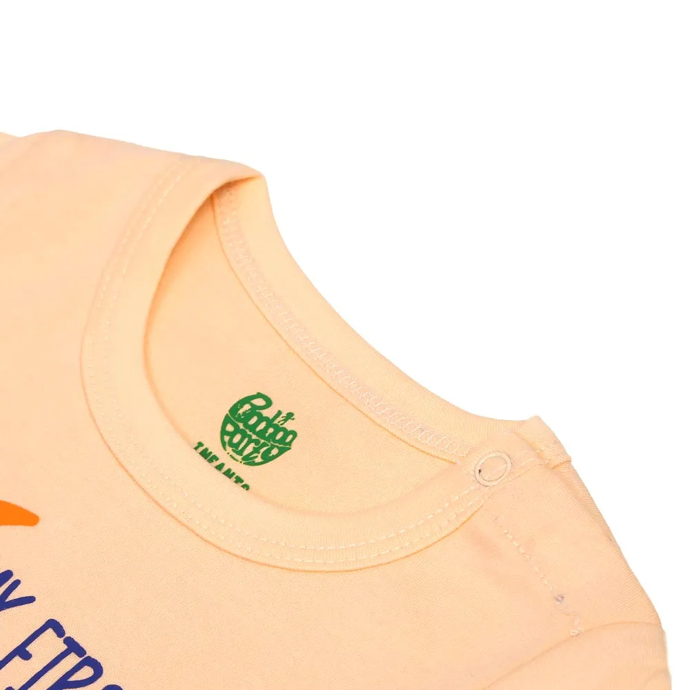 Infant Basic Romper Unisex First Eid - Cream Puff | Bachaa Party Baby Clothes Rompers