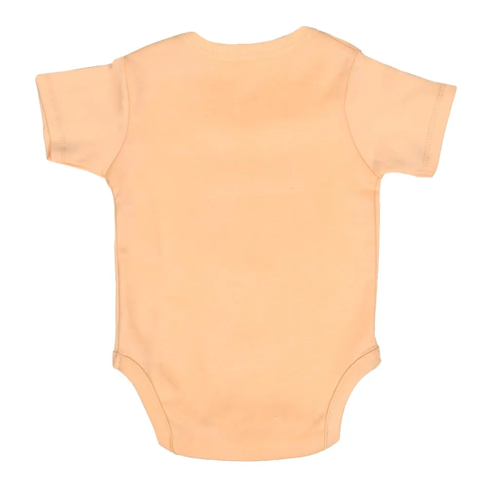 Infant Basic Romper Unisex First Eid - Cream Puff | Bachaa Party Baby Clothes Rompers