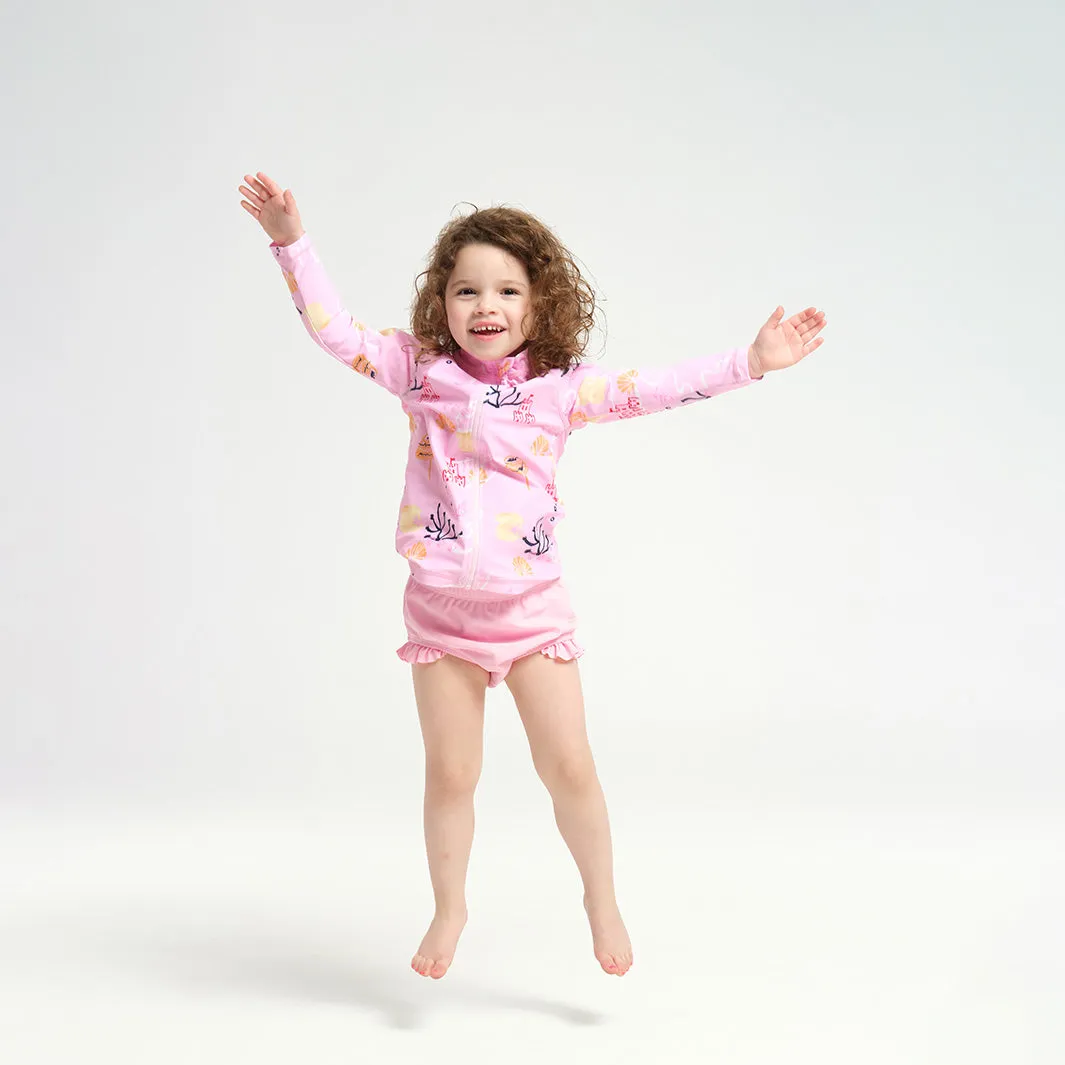 Infant Coral Reef LS Swim Jacket