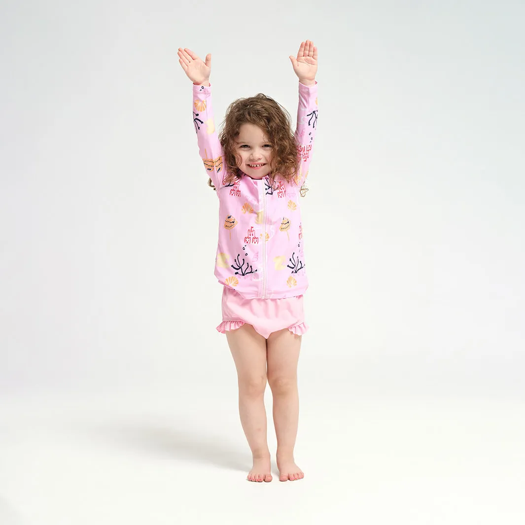 Infant Coral Reef LS Swim Jacket