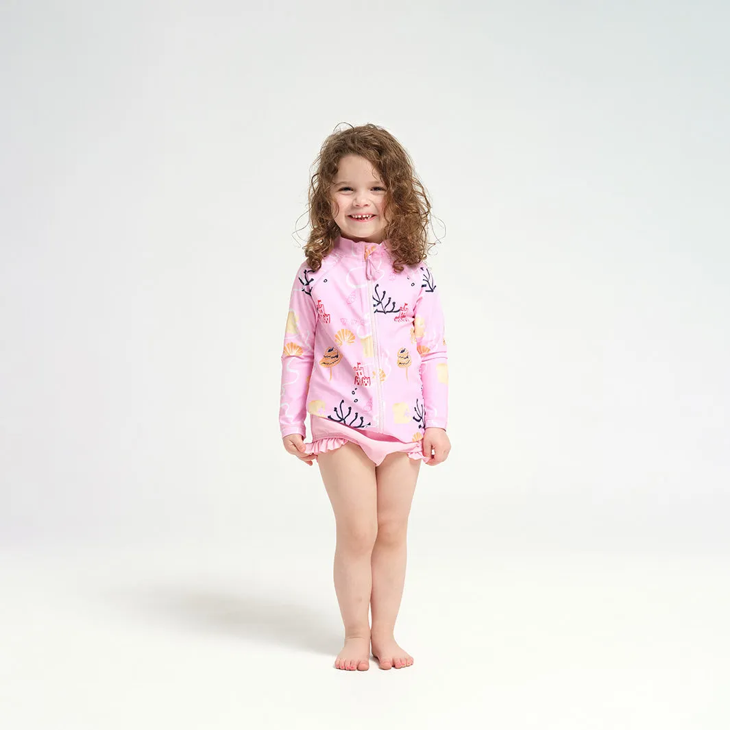 Infant Coral Reef LS Swim Jacket