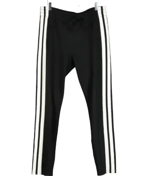 Isabel Marant Black Etoile Piping Jogger Pants UK 8