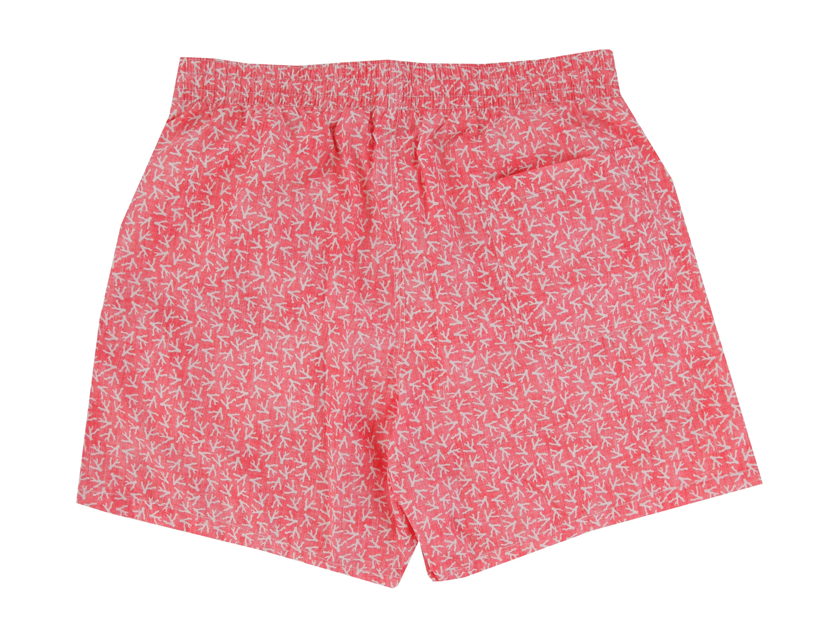 Isaia Red Swim Shorts