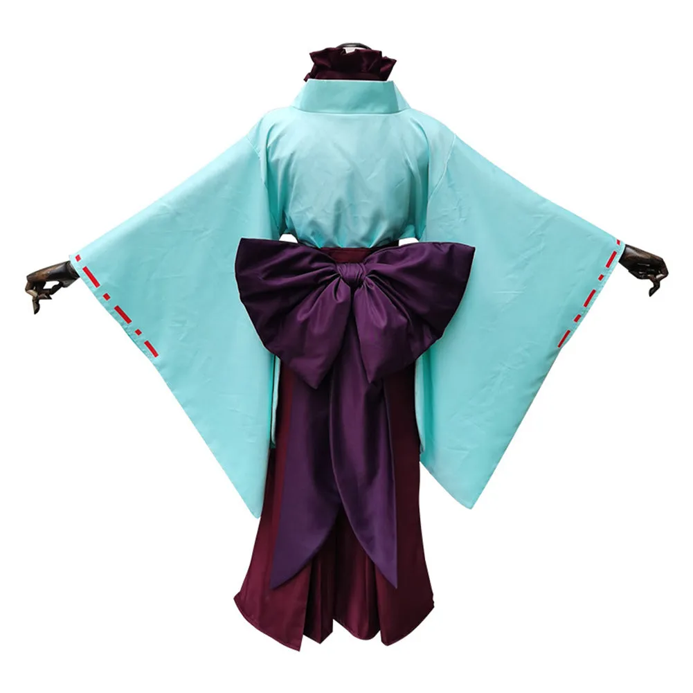 Jibaku Shounen Hanako Kun Toilet-Bound Hanako-kun Akane Aoi Cosplay Costume Halloween Women Haori Kimono Dress