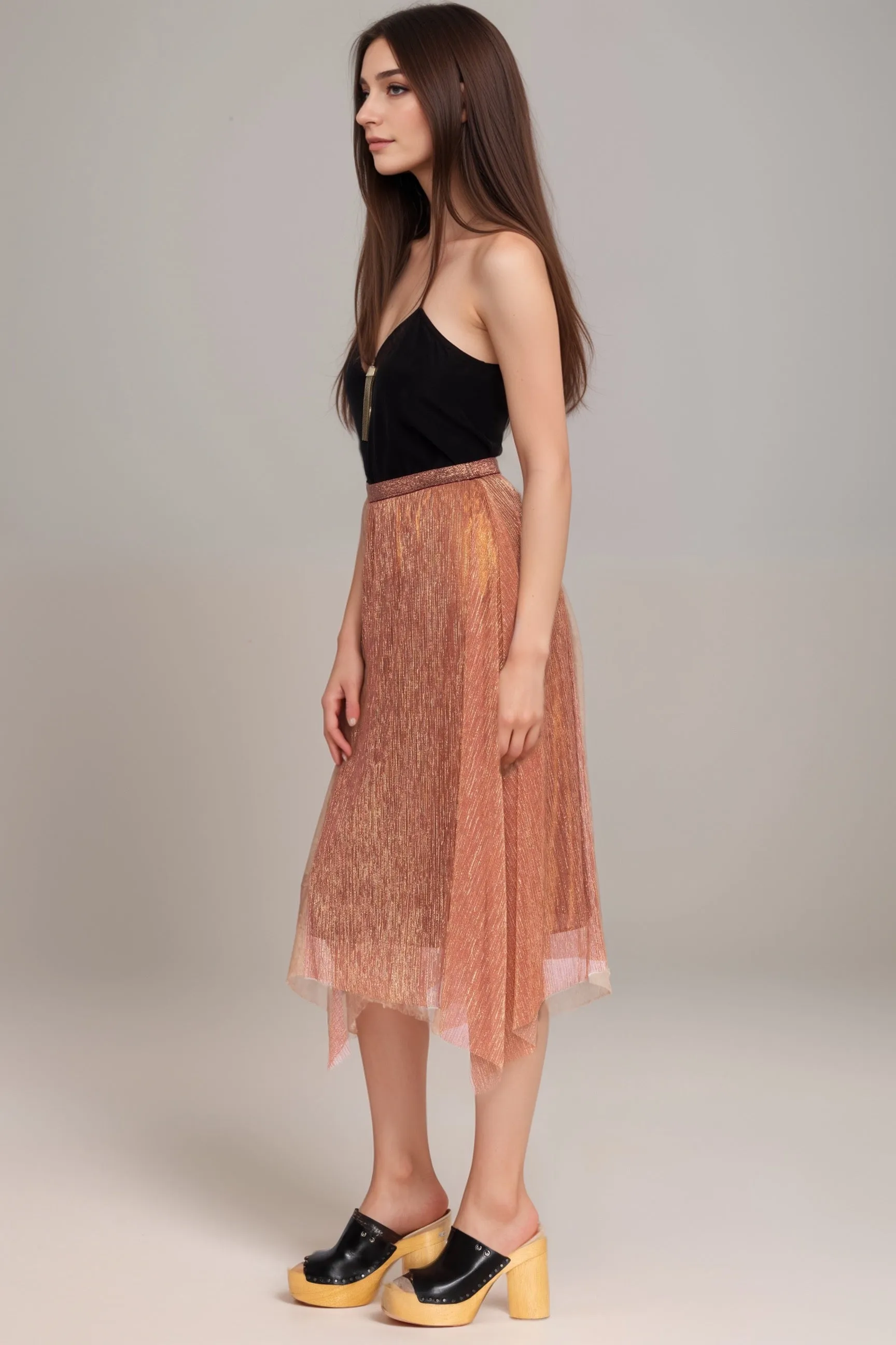 Johnny Was Jade Jillian Handkerchief Midi Skirt L76024