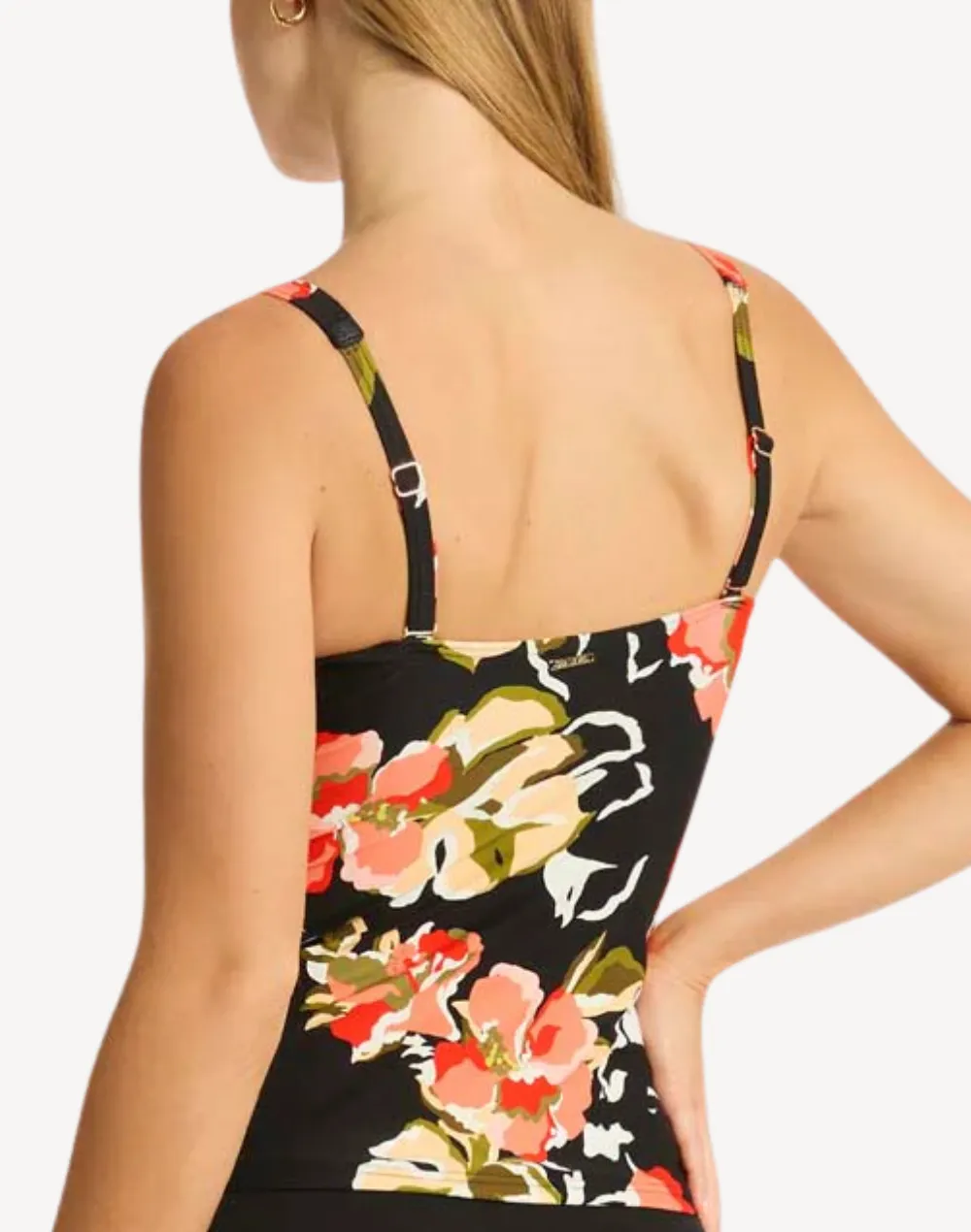 Juniper Twist Front Tankini Top