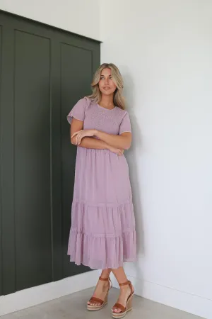Kanyan Dress in Lavender Pink