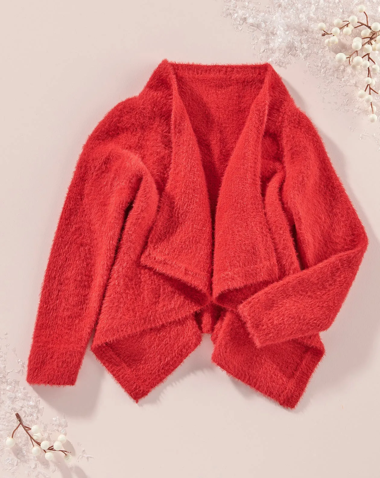 Kids Draped Cardigan