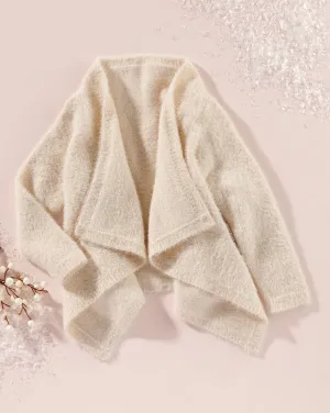 Kids Draped Cardigan