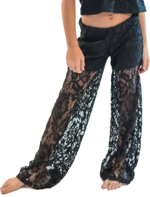 Kids Lace Palazzo Pants