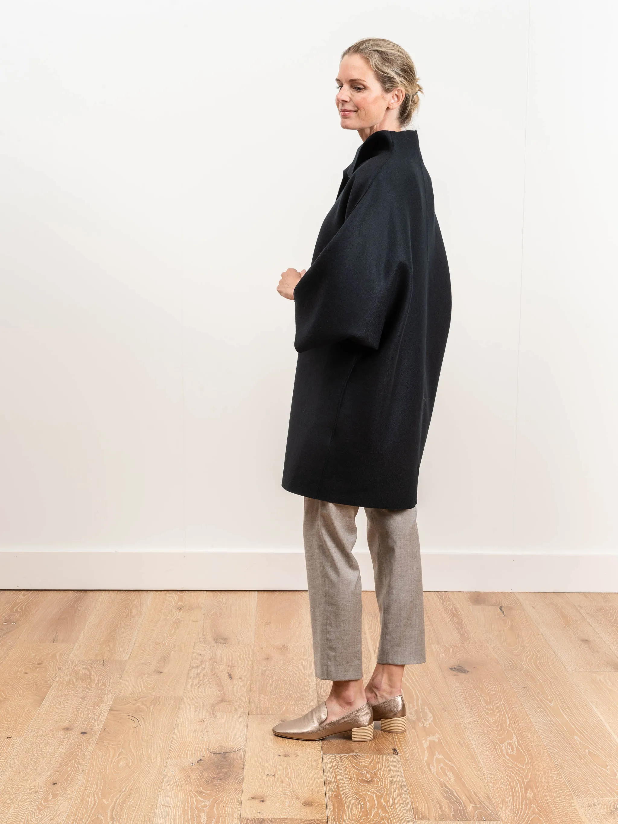 kimono mantle - dark blue