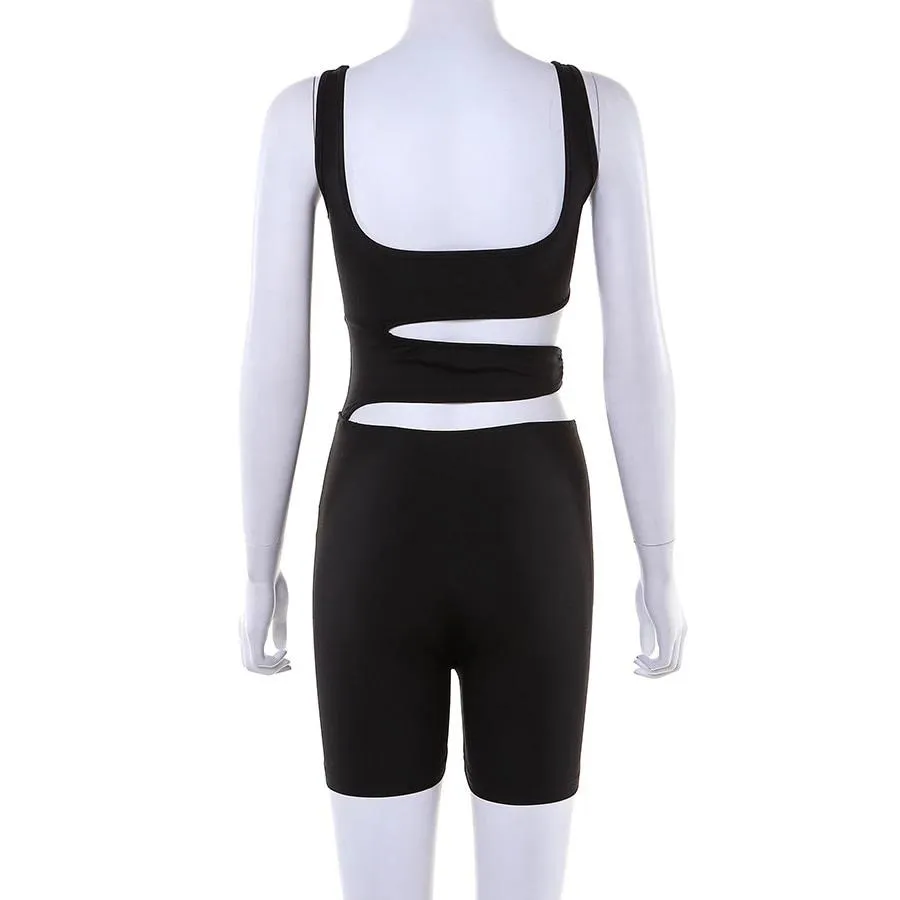 KL Alien Peek Cut-Out Playsuit