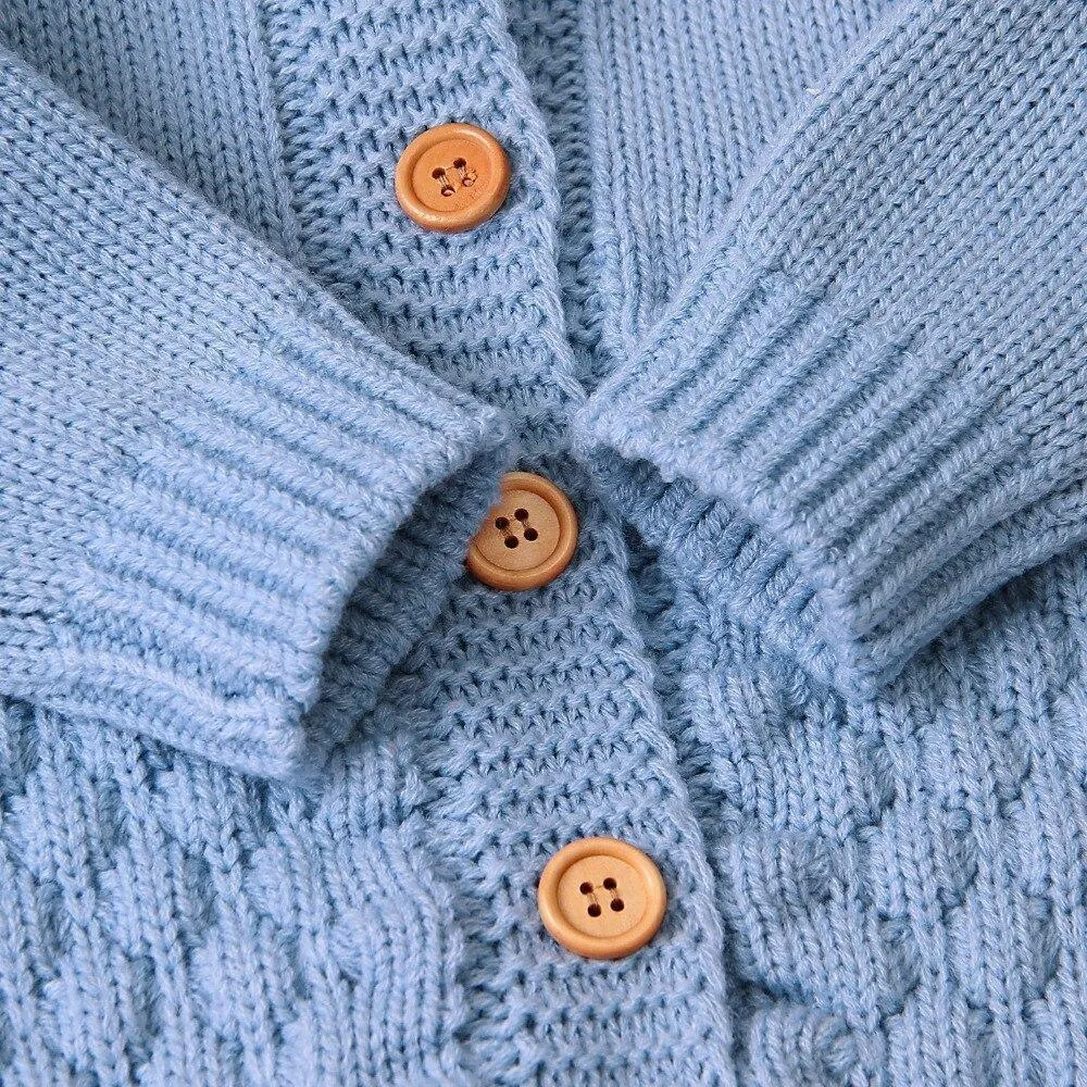 Knitted Bear Romper