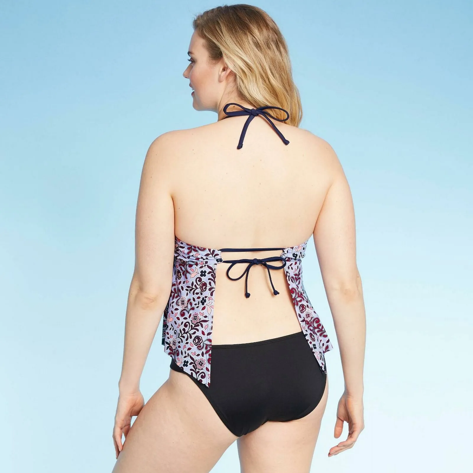 Kona Sol Women's High Neck Tankini Swim Top